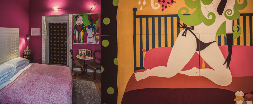 Maison Miramare Art Hotel ★★★★ - Une charmante galerie d’art éclectique au sein de la pittoresque Cagliari. - Cagliari, Italie