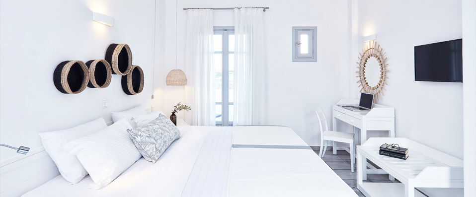 Mr. & Mrs. White Hotel ★★★★ - Shed your earthly confines and prepare to enter Paradise… - Paros, Greece