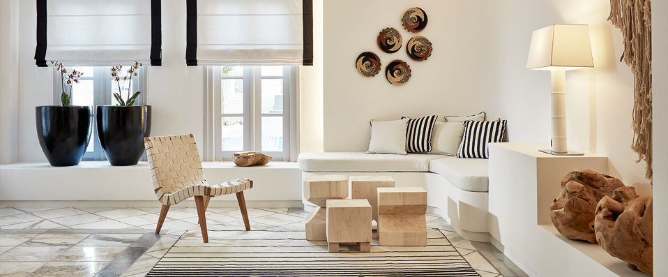 Mr. & Mrs. White Hotel ★★★★ - Shed your earthly confines and prepare to enter Paradise… - Paros, Greece