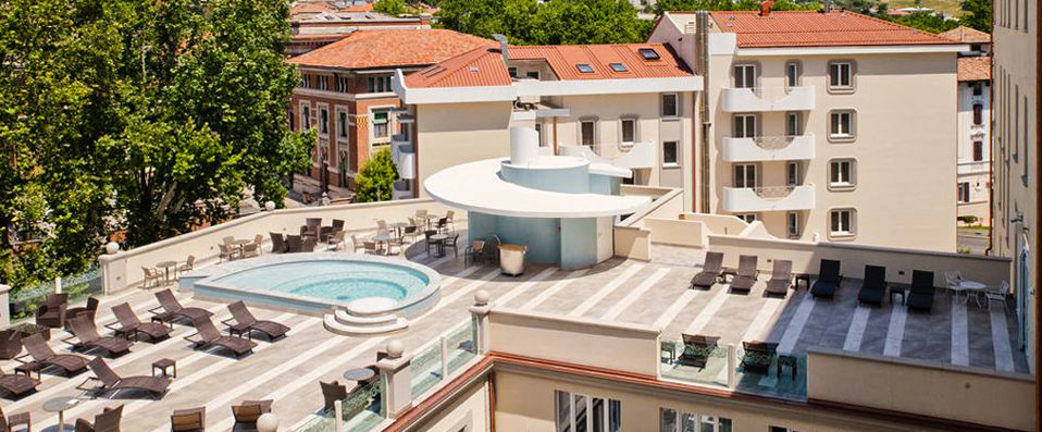 Grand Hotel Salsomaggiore - Thermae & Natural Spa ★★★★★ - Soaking in sumptuous luxury in the waters of Salsomaggiore Terme. - Parma region, Italy