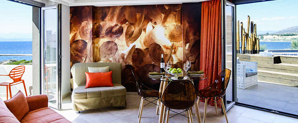 Alas Resort & Spa ★★★★★ - A contemporary Greek hotel set on a private beach. <b>Half board included</b> - Peloponnese, Greece