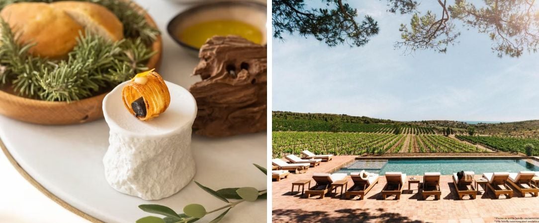Château L’Hospitalet Wine Resort Beach & Spa ★★★★★ - Vivez l’expérience d’un menu Révélation inclus pour faire de votre séjour une véritable parenthèse culinaire. - Narbonne, France