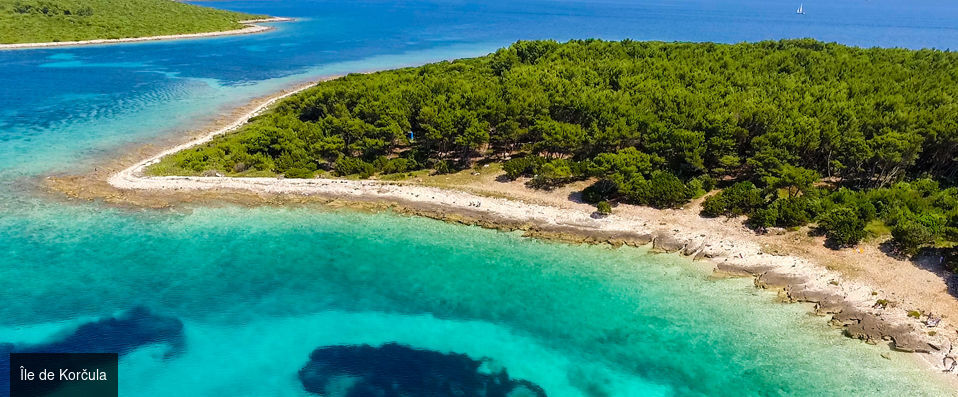 Hotel Korkyra ★★★★ - Adresse étoilée sur la plus ensoleillée des îles croates. - Île de Korčula, Croatie
