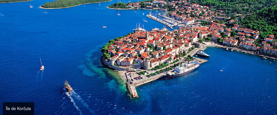 Hotel Korkyra ★★★★ - Adresse étoilée sur la plus ensoleillée des îles croates. - Île de Korčula, Croatie