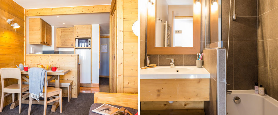 Résidence P&V Les Néréïdes - Picture-perfect Alpine apartment in Belle Plagne  - Savoie, France