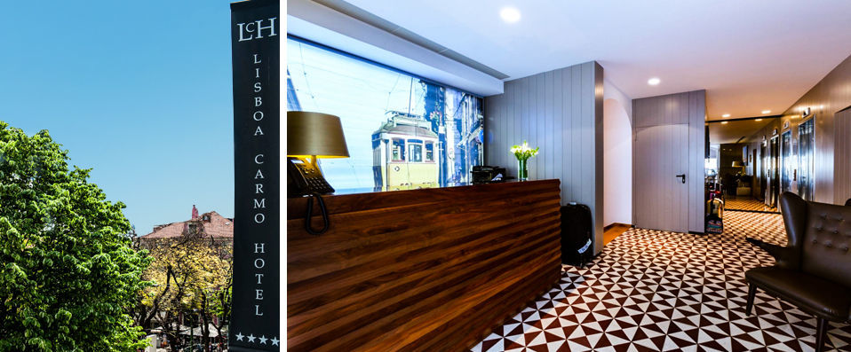 Lisboa Carmo Hotel ★★★★ - Historic architecture meets contemporary chic in Lisbon centre. - Lisbon, Portugal