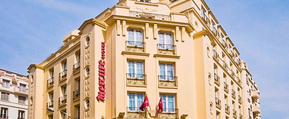 Hôtel Mercure Nice Centre Grimaldi ★★★★ - Adresse au design Art Deco en plein cœur de Nice. - Nice, France