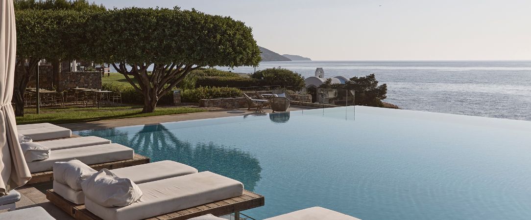 St Nicolas Bay Resort Hotel & Villas ★★★★★ - Bleu de la mer à perte de vue. - Crète, Grèce