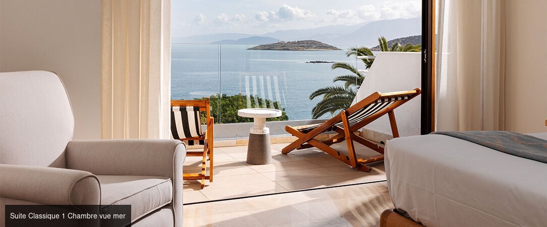 St Nicolas Bay Resort Hotel & Villas ★★★★★ - Bleu de la mer à perte de vue. - Crète, Grèce