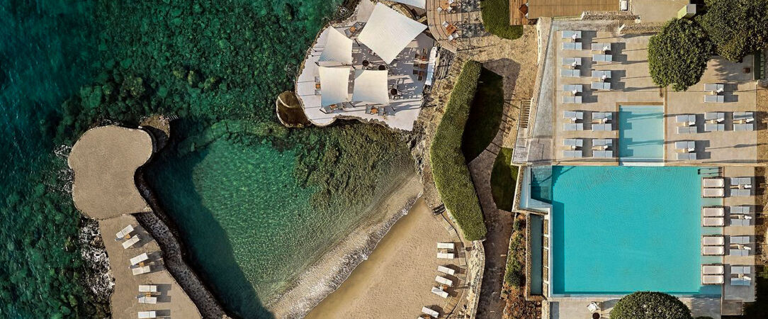 St Nicolas Bay Resort Hotel & Villas ★★★★★ - Bleu de la mer à perte de vue, l'idéal pour profiter en famille. - Crète, Grèce