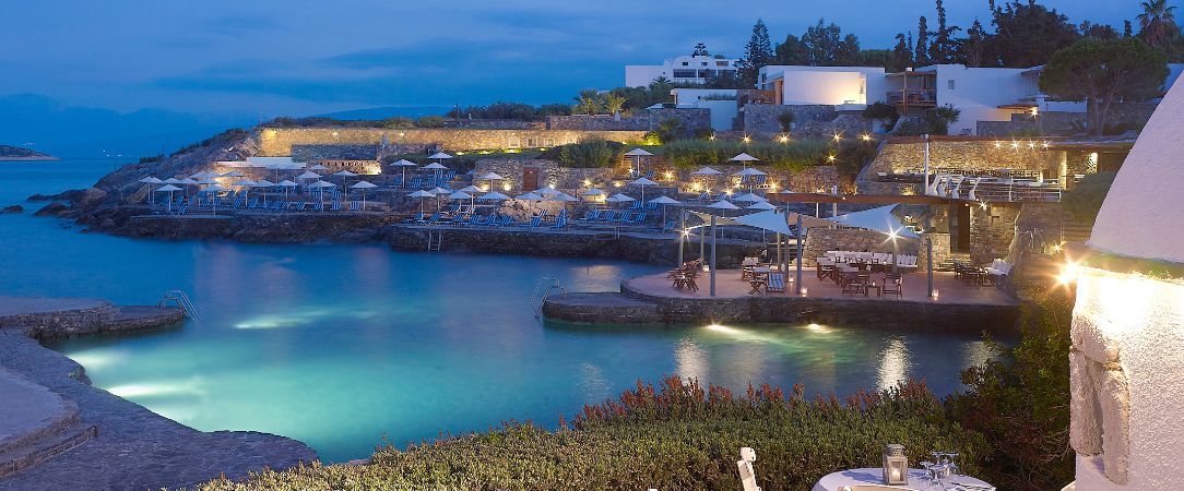 St Nicolas Bay Resort Hotel & Villas ★★★★★ - Bleu de la mer à perte de vue. - Crète, Grèce