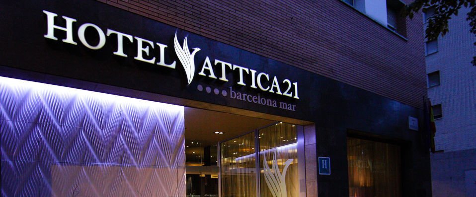 Hotel Attica 21 Barcelona Mar ★★★★ - Une adresse design avec piscine sur le toit, à proximité des plages de Barcelone. - Barcelone, Espagne