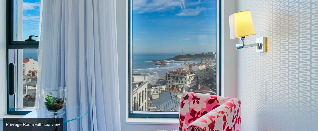 Le Mercure Président Biarritz Centre ★★★★ - Elegant haven facing Biarritz’s scenic Grande Plage beach. - Biarritz, France