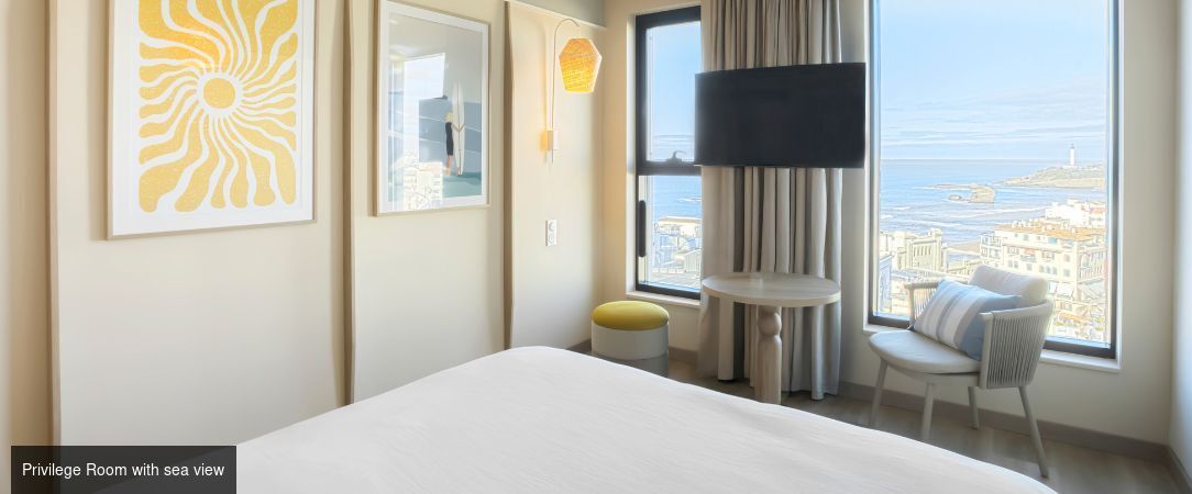 Le Mercure Président Biarritz Centre ★★★★ - Elegant haven facing Biarritz’s scenic Grande Plage beach. - Biarritz, France