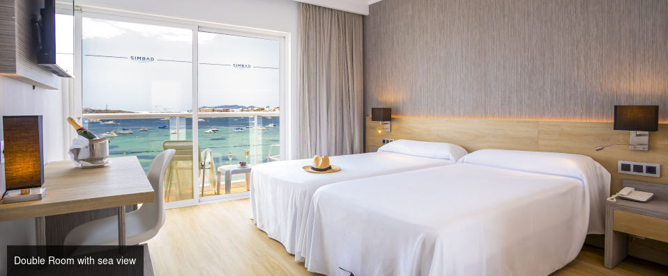 Hotel Simbad Ibiza & Spa ★★★★ - Une adresse pour découvrir Ibiza depuis sa plus belle plage. - Ibiza, Spain