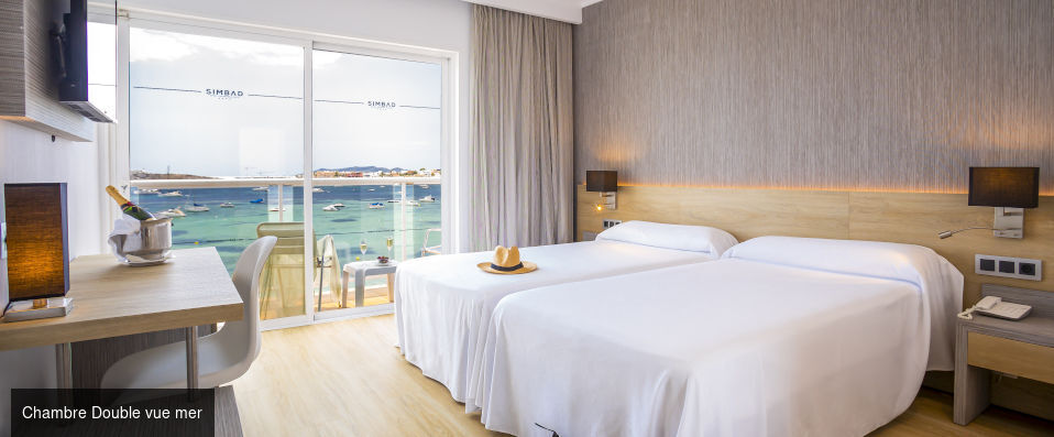 Hotel Simbad Ibiza & Spa ★★★★ - Une adresse pour découvrir Ibiza depuis sa plus belle plage. - Ibiza, Espagne