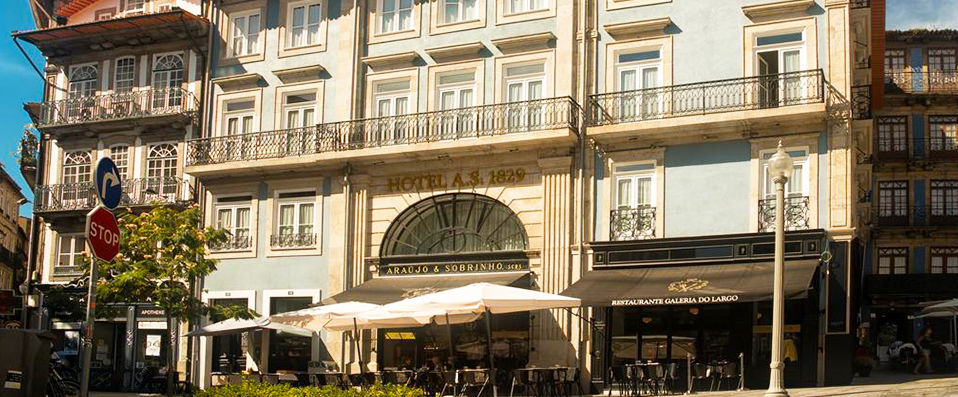 Porto A.S. 1829 Hotel ★★★★ - Old meets new near Porto’s Ribeira Square. - Porto, Portugal