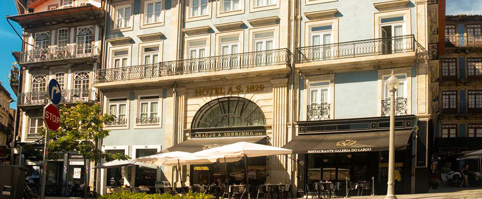 Porto A.S. 1829 Hotel ★★★★ - Immersion dans le Porto historique au sein d’une ancienne papeterie. - Porto, Portugal