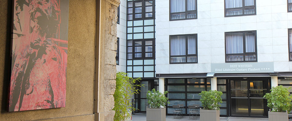 Best Western Hôtel Littéraire Gustave Flaubert ★★★★ - Escapade littéraire sur les traces de Flaubert à Rouen. - Rouen, France