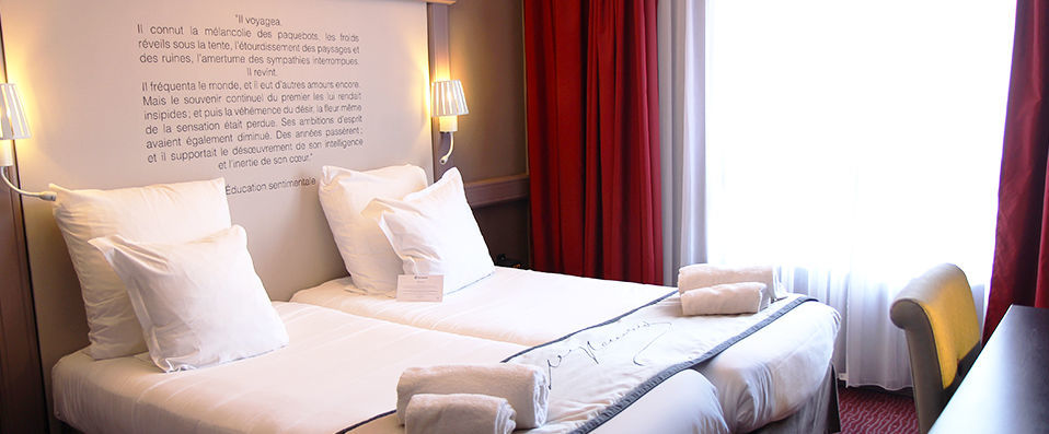 Best Western Hôtel Littéraire Gustave Flaubert ★★★★ - Escapade littéraire sur les traces de Flaubert à Rouen. - Rouen, France