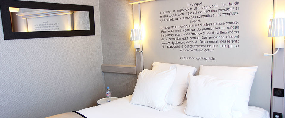 Best Western Hôtel Littéraire Gustave Flaubert ★★★★ - Escapade littéraire sur les traces de Flaubert à Rouen. - Rouen, France