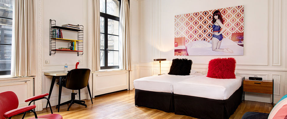 Vintage Hotel - A city stay in a unique and quirky boutique hotel. - Brussels, Belgium
