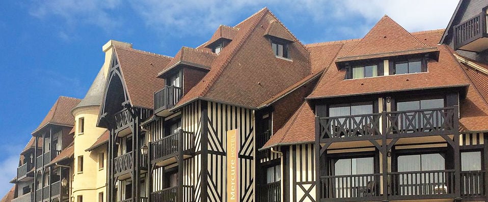 Hotel Mercure Deauville Centre ★★★★ - The finest, classic Normandy architecture in elegant, seaside luxury. - Deauville, France