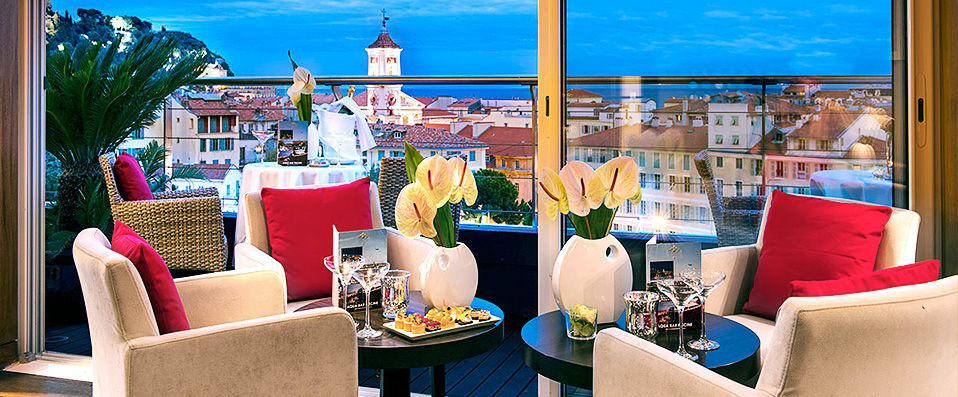 Hôtel Aston La Scala ★★★★ - Dernière minute - Un panorama de rêve au cœur de Nice. - Nice, France