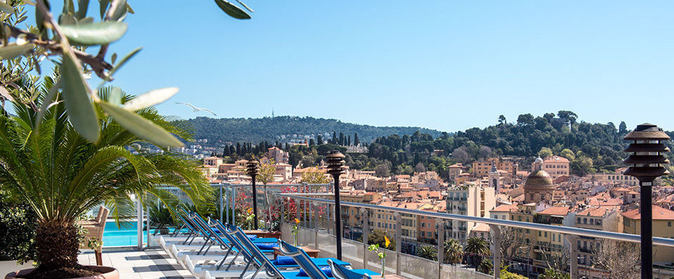 Hôtel Aston La Scala ★★★★ - Dernière minute - Un panorama de rêve au cœur de Nice. - Nice, France