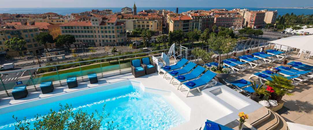 Hôtel Aston La Scala ★★★★ - Dernière minute - Un panorama de rêve au cœur de Nice. - Nice, France