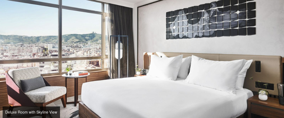 Nobu Hotel Barcelona ★★★★★ - Adresse très élégante, luxe urbain et le plus haut Rooftop de Barcelone entre la gare de Sants et le quartier de l’Eixample. - Barcelona, Spain