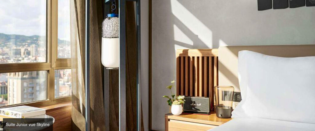 Nobu Hotel Barcelona ★★★★★ - Adresse très élégante, luxe urbain et le plus haut Rooftop de Barcelone entre la gare de Sants et le quartier de l’Eixample. - Barcelone, Espagne