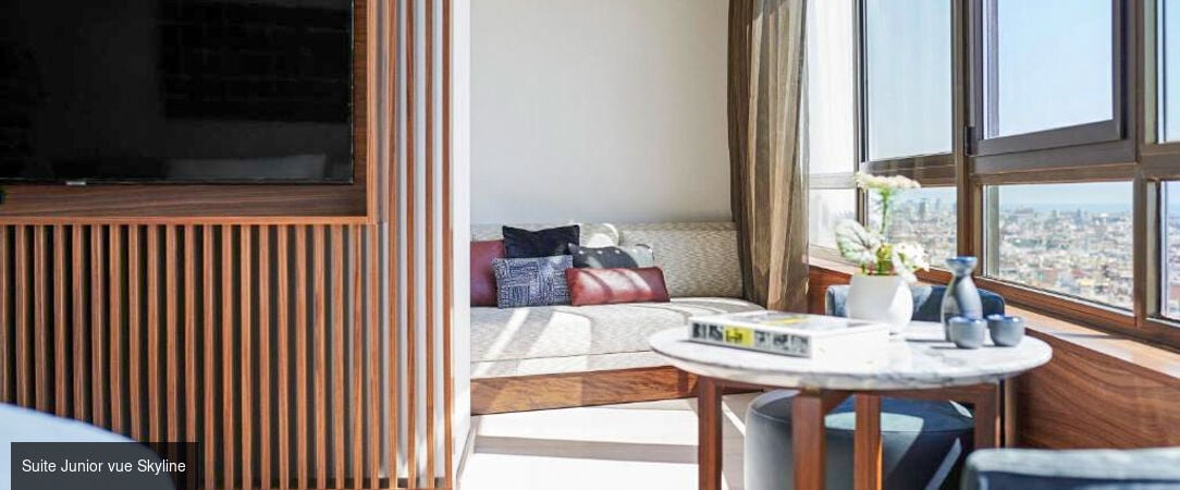 Nobu Hotel Barcelona ★★★★★ - Adresse très élégante, luxe urbain et le plus haut Rooftop de Barcelone entre la gare de Sants et le quartier de l’Eixample. - Barcelone, Espagne