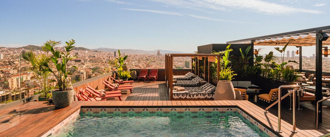 Nobu Hotel Barcelona ★★★★★ - Adresse très élégante, luxe urbain et le plus haut Rooftop de Barcelone entre la gare de Sants et le quartier de l’Eixample. - Barcelone, Espagne