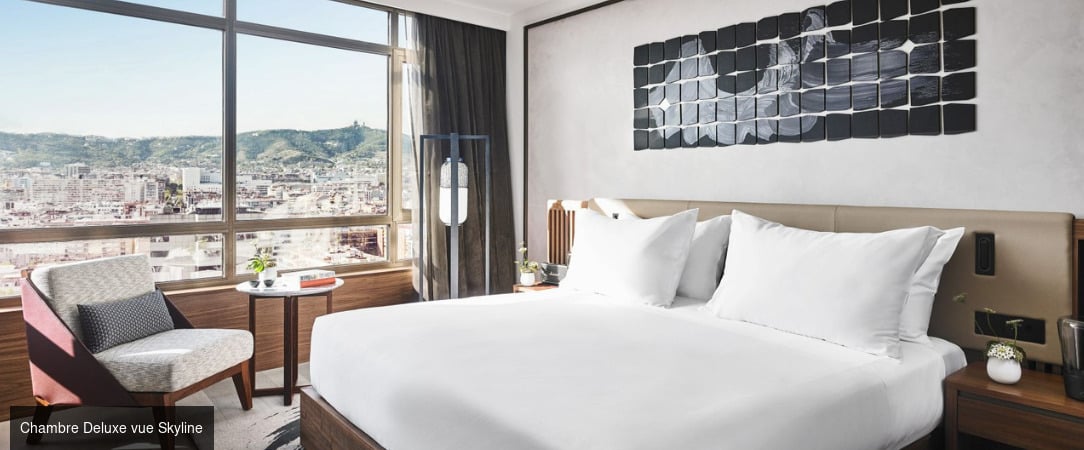 Nobu Hotel Barcelona ★★★★★ - Adresse très élégante, luxe urbain et le plus haut Rooftop de Barcelone entre la gare de Sants et le quartier de l’Eixample. - Barcelone, Espagne