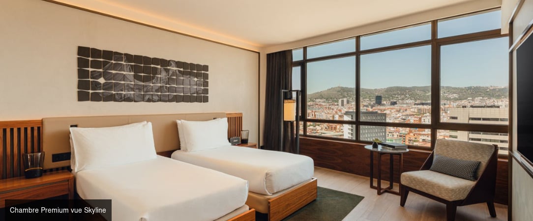 Nobu Hotel Barcelona ★★★★★ - Adresse très élégante, luxe urbain et le plus haut Rooftop de Barcelone entre la gare de Sants et le quartier de l’Eixample. - Barcelone, Espagne