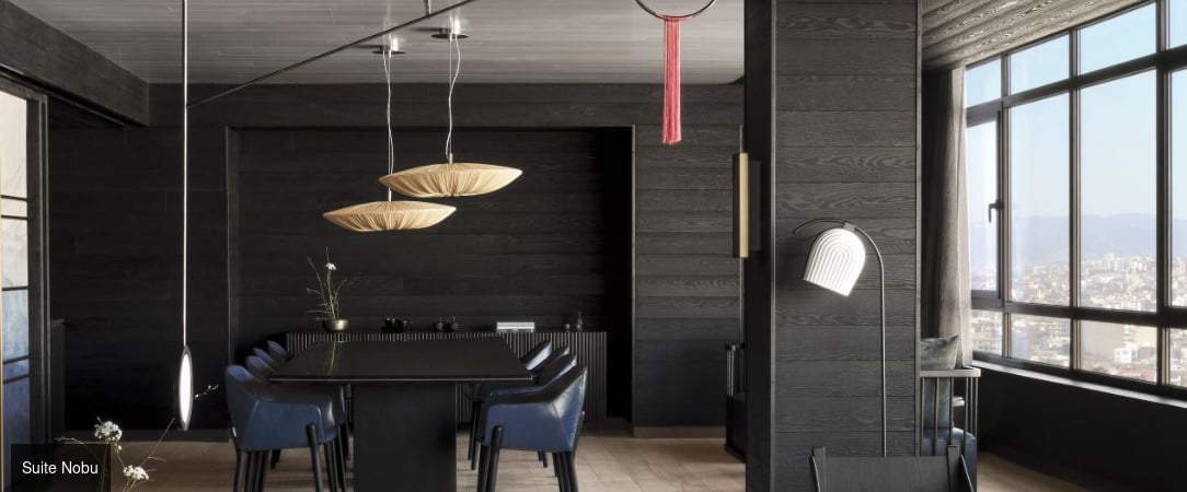 Nobu Hotel Barcelona ★★★★★ - Adresse très élégante, luxe urbain et le plus haut Rooftop de Barcelone entre la gare de Sants et le quartier de l’Eixample. - Barcelone, Espagne