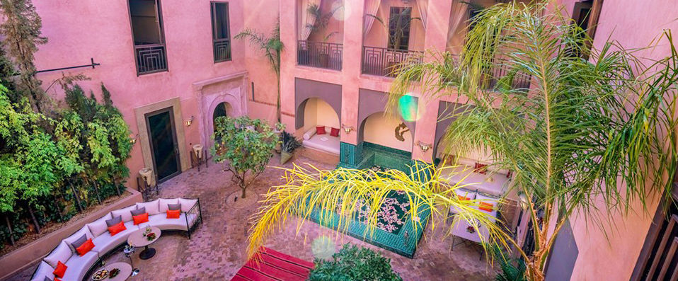 Le Medina Privilege Riad & Spa - L’atmosphère orientale d’un palais royal dans la médina de Marrakech. - Marrakech, Maroc