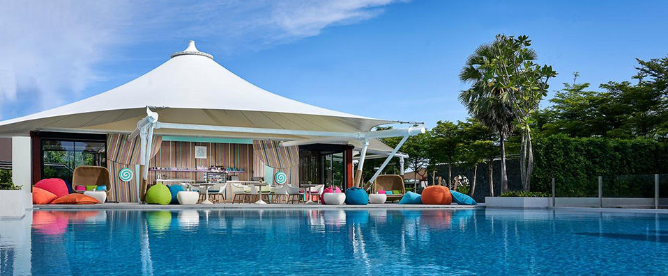 SO/ Sofitel Hua Hin ★★★★★ - Envolée haute en couleur sur la plage de Cha Am. - Hua Hin, Thaïlande