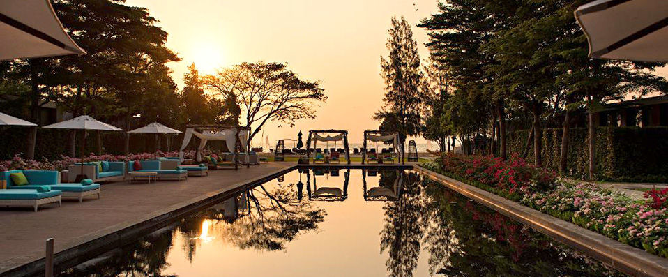 SO/ Sofitel Hua Hin ★★★★★ - Envolée haute en couleur sur la plage de Cha Am. - Hua Hin, Thaïlande