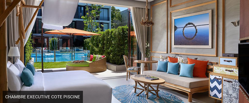 SO/ Sofitel Hua Hin ★★★★★ - Envolée haute en couleur sur la plage de Cha Am. - Hua Hin, Thaïlande