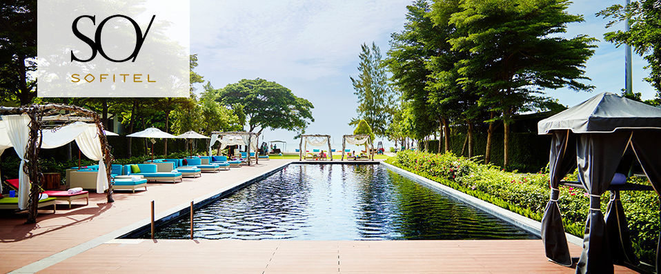 SO/ Sofitel Hua Hin ★★★★★ - Envolée haute en couleur sur la plage de Cha Am. - Hua Hin, Thaïlande