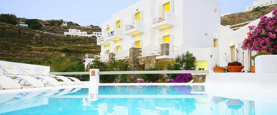 Paolas Beach Hotel - Sublime adresse sur les hauteurs de Mykonos. - Mykonos, Grèce