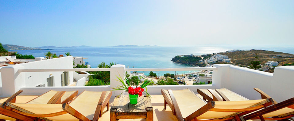 Paolas Beach Hotel - Sublime adresse sur les hauteurs de Mykonos. - Mykonos, Grèce