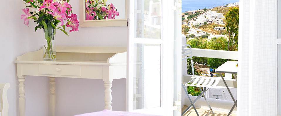 Paolas Beach Hotel - Sublime adresse sur les hauteurs de Mykonos. - Mykonos, Grèce