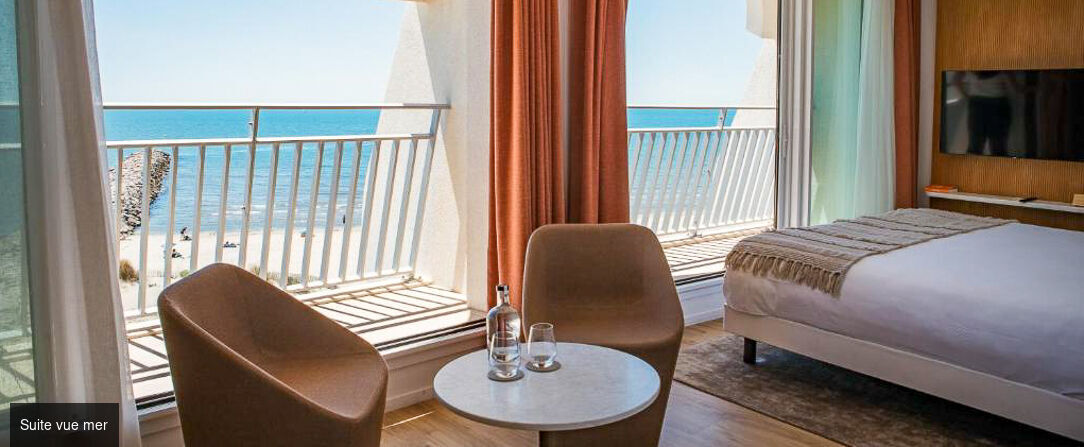 Hôtel La Plage ★★★★★ - Une adresse unique, luxueuse & les pieds dans l’eau de la Méditerranée. - La Grande-Motte, France