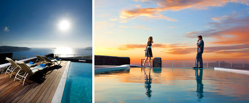 Thermes Luxury Villas ★★★★★ - Cap sur les îles des Cyclades dans une Villa Deluxe avec piscine privée - Santorin, Grèce
