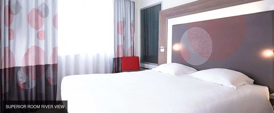 Novotel Lyon Confluence Bord de Saone ★★★★ - A bold, modern hotel in Lyon’s fashionable docklands. - Lyon, France