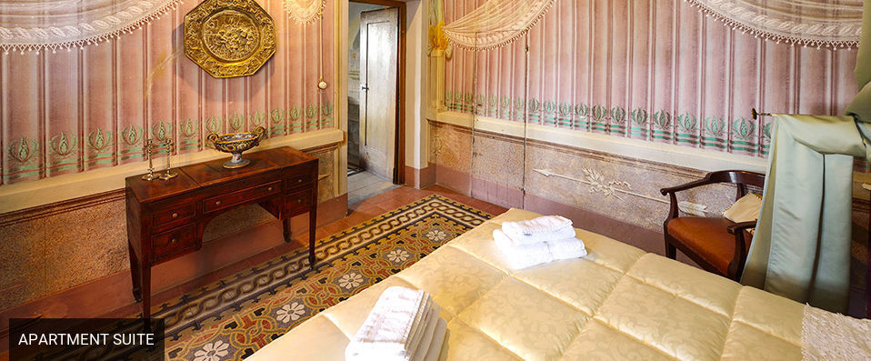 Palazzo Tombesi Trecci - Period masterpiece of gracious living in medieval Montepulciano - Tuscany, Italy