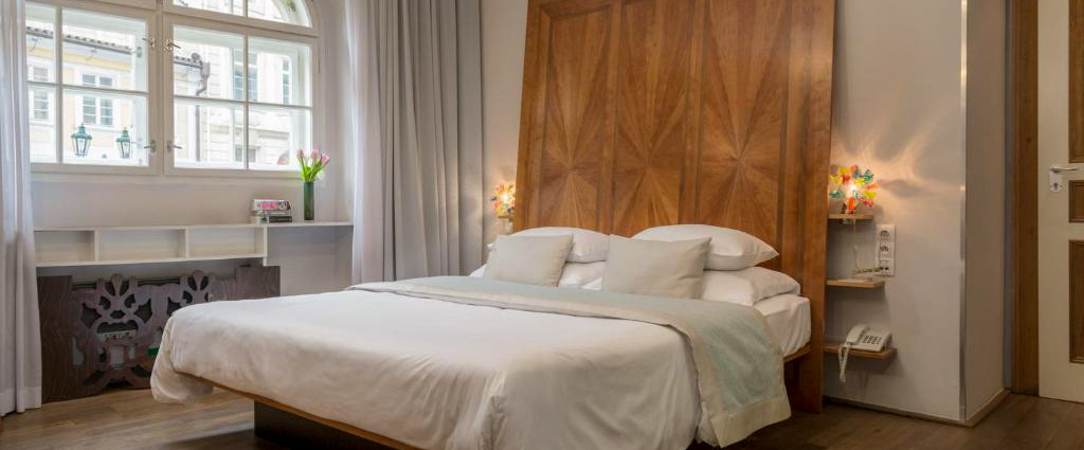 Design Hotel Neruda ★★★★ - Un hôtel de caractère au pied du château de Prague, où les pierres du XIVe siècle dialoguent avec un design contemporain. - Prague, République Tchèque